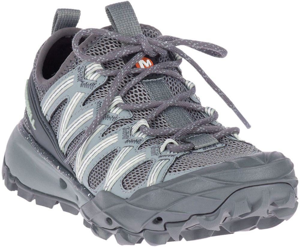 Buty Trekkingowe Merrell Damskie Szare - Choprock - 270394-SRE